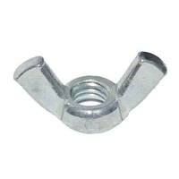 WN5 #5-40 Wing Nut, Die Cast, Coarse, Low Carbon, Zinc